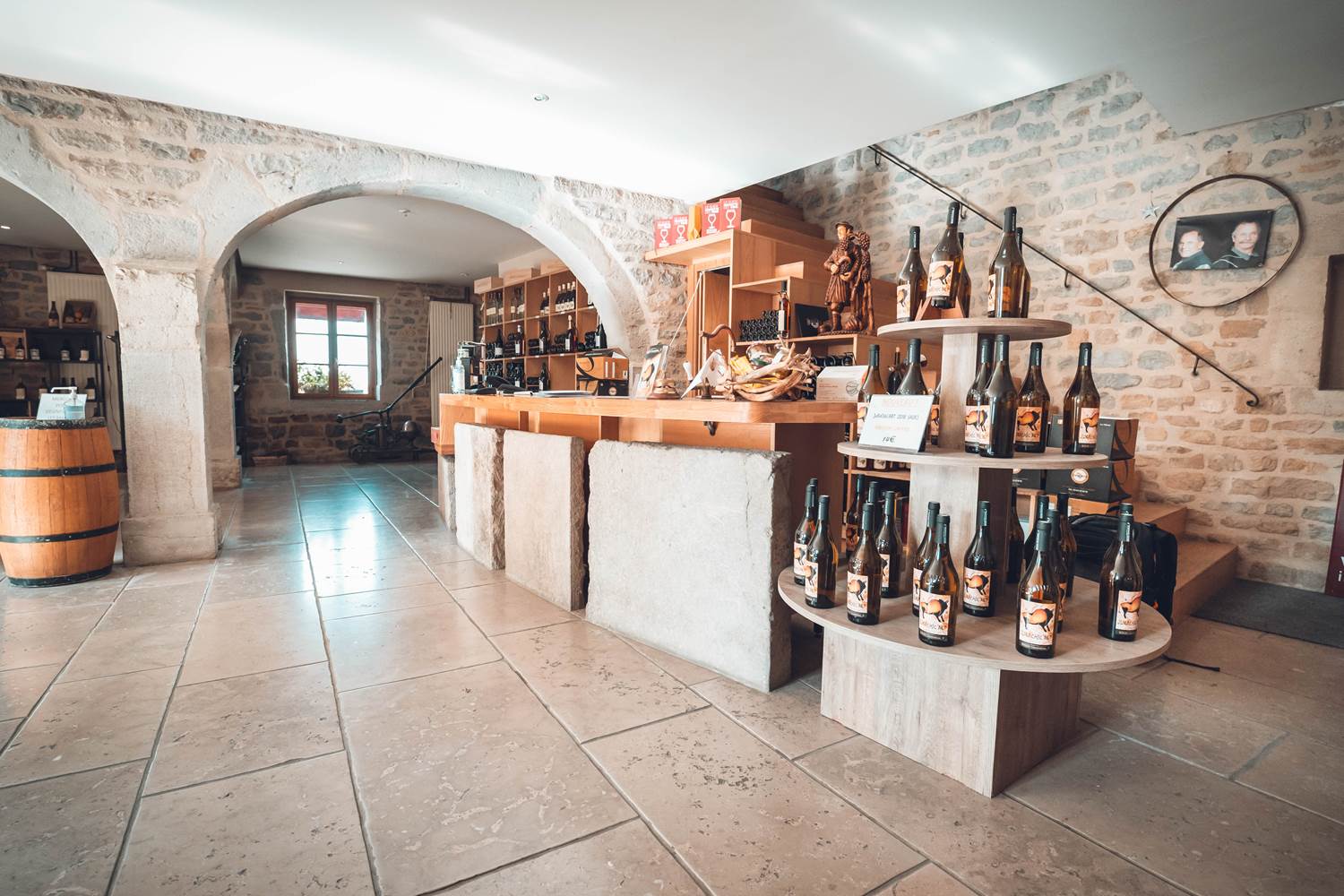 Le caveau de dégustation