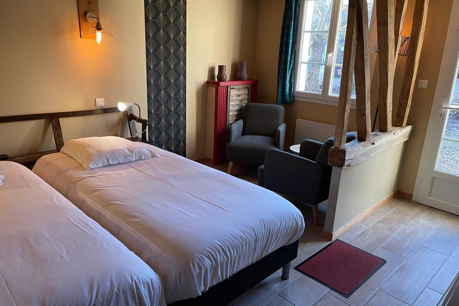 © Au Presbytère de Saigneville - la double/twin de mademoiselle Lisa