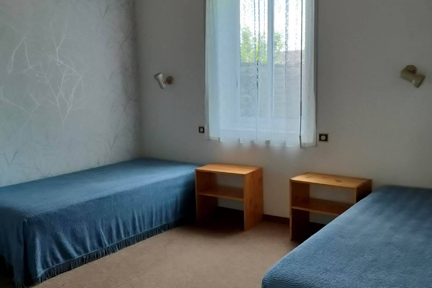 chambre 2 lits simples-maisonnette