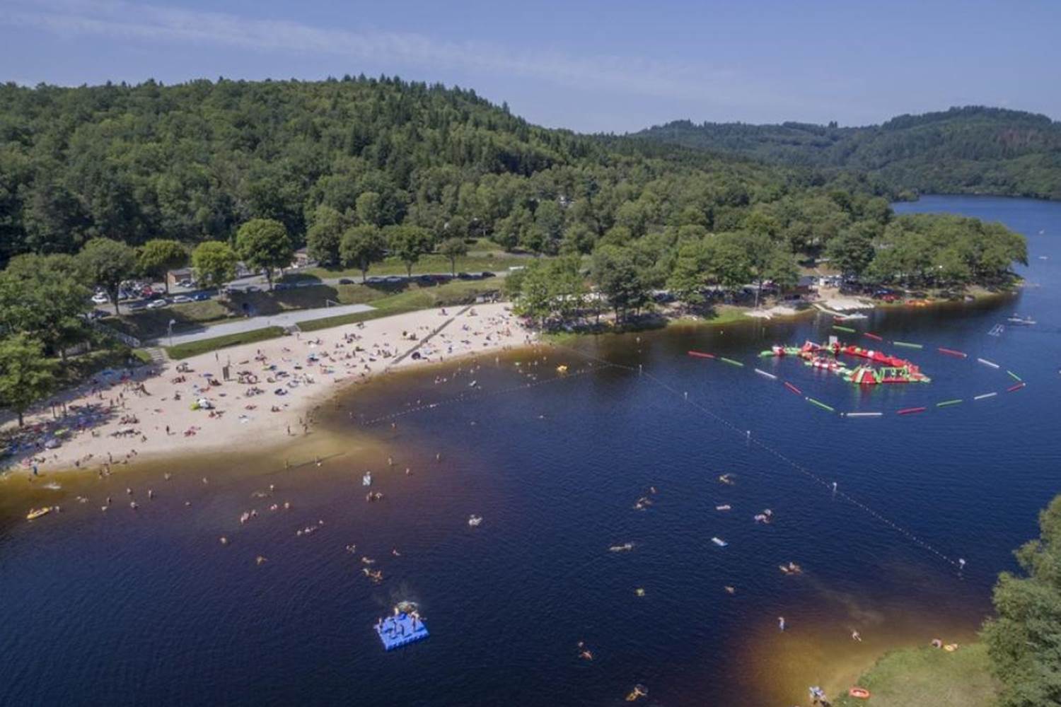 Le Lac des Bariousses à Treignac