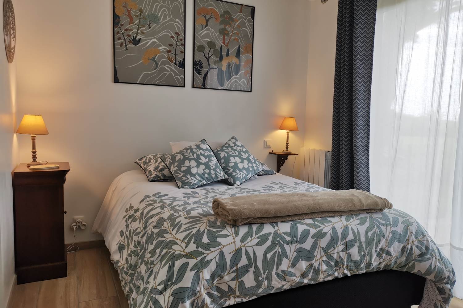 Chambre d'hôtes chêne rouge, moulin de La Retardière, Orvault proche Nantes, Loire Atlantique