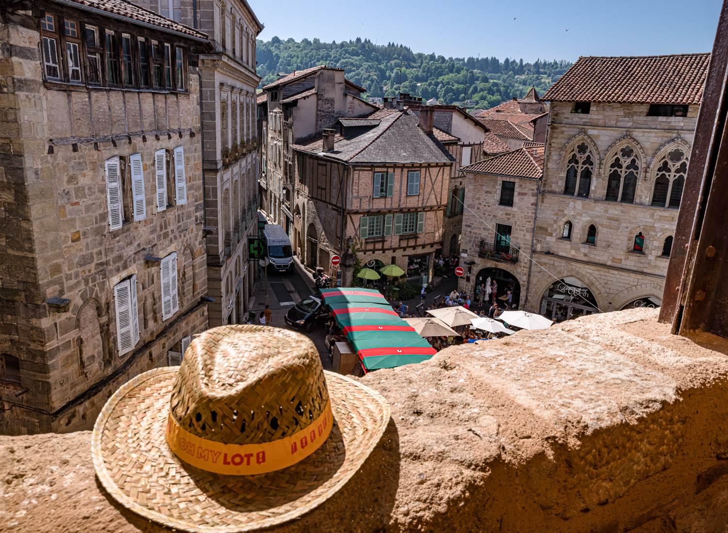 Vue sur les Toits de Figeac