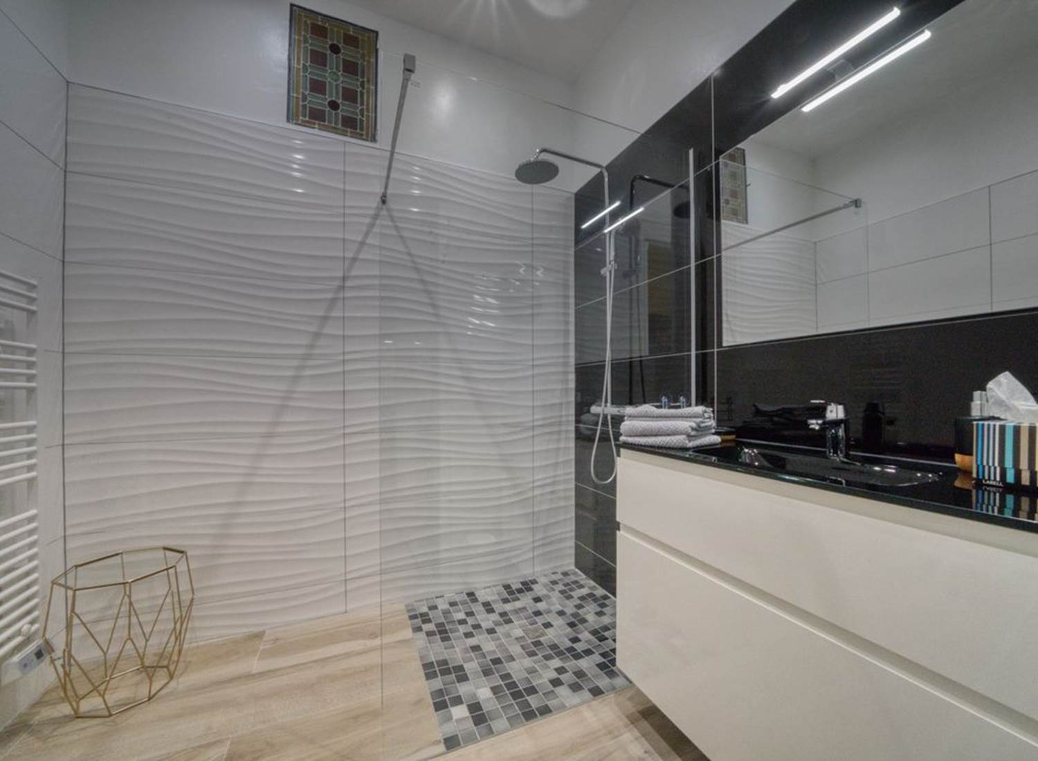 Gold : salle de douche