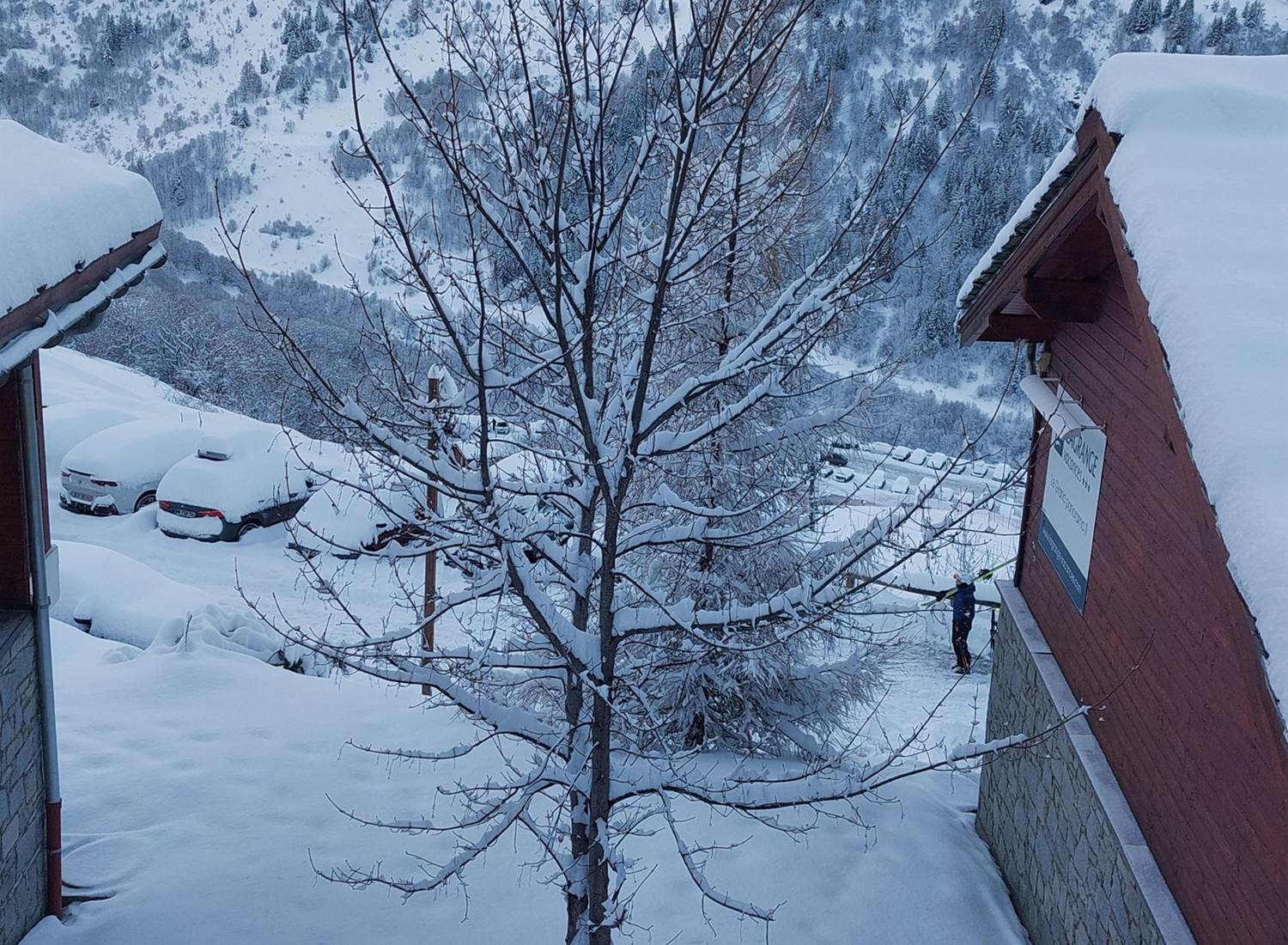vue depuis notre balcon