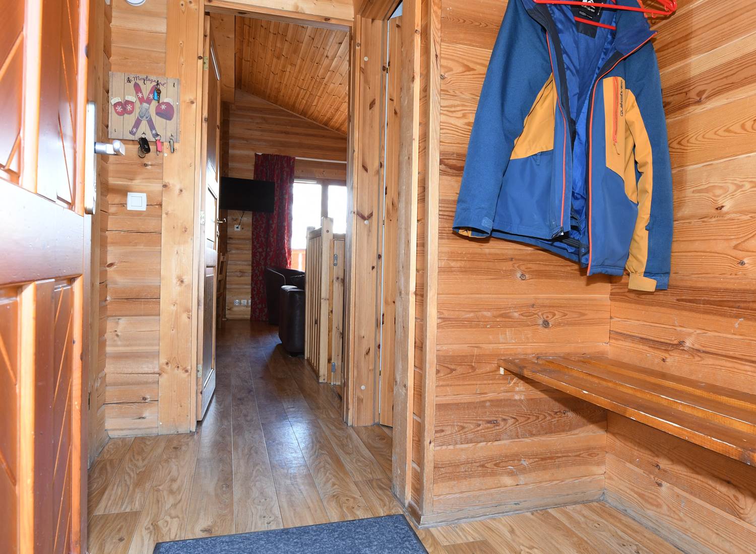 entrée du chalet C4