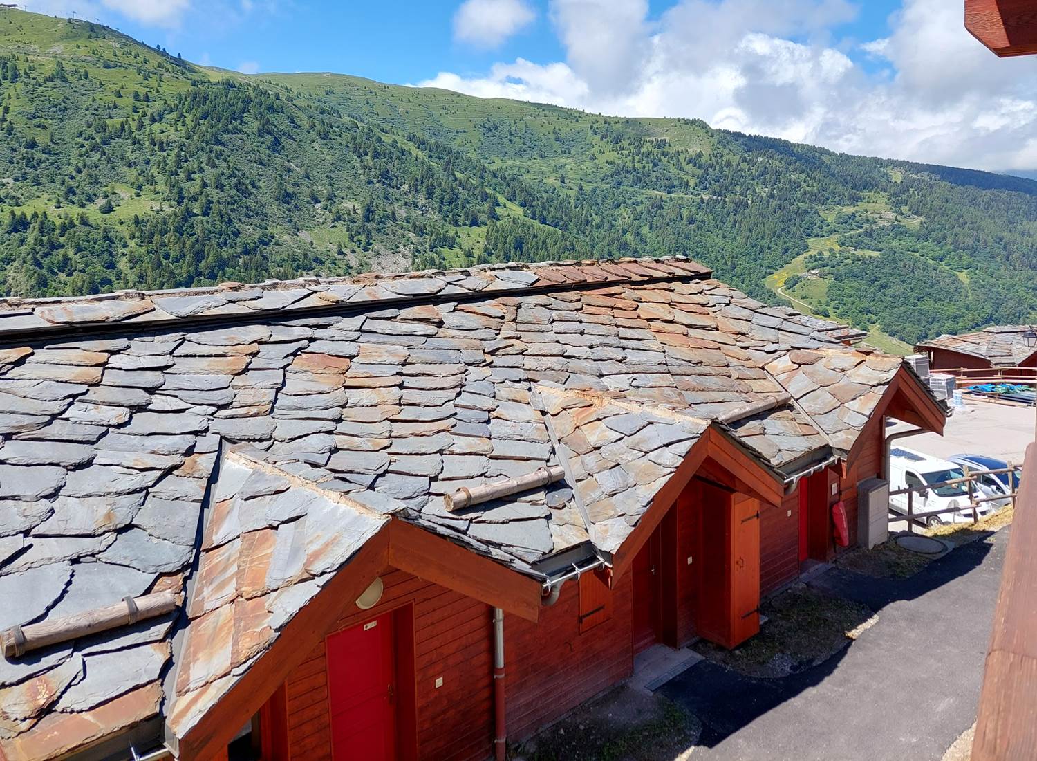 vue depuis notre balcon