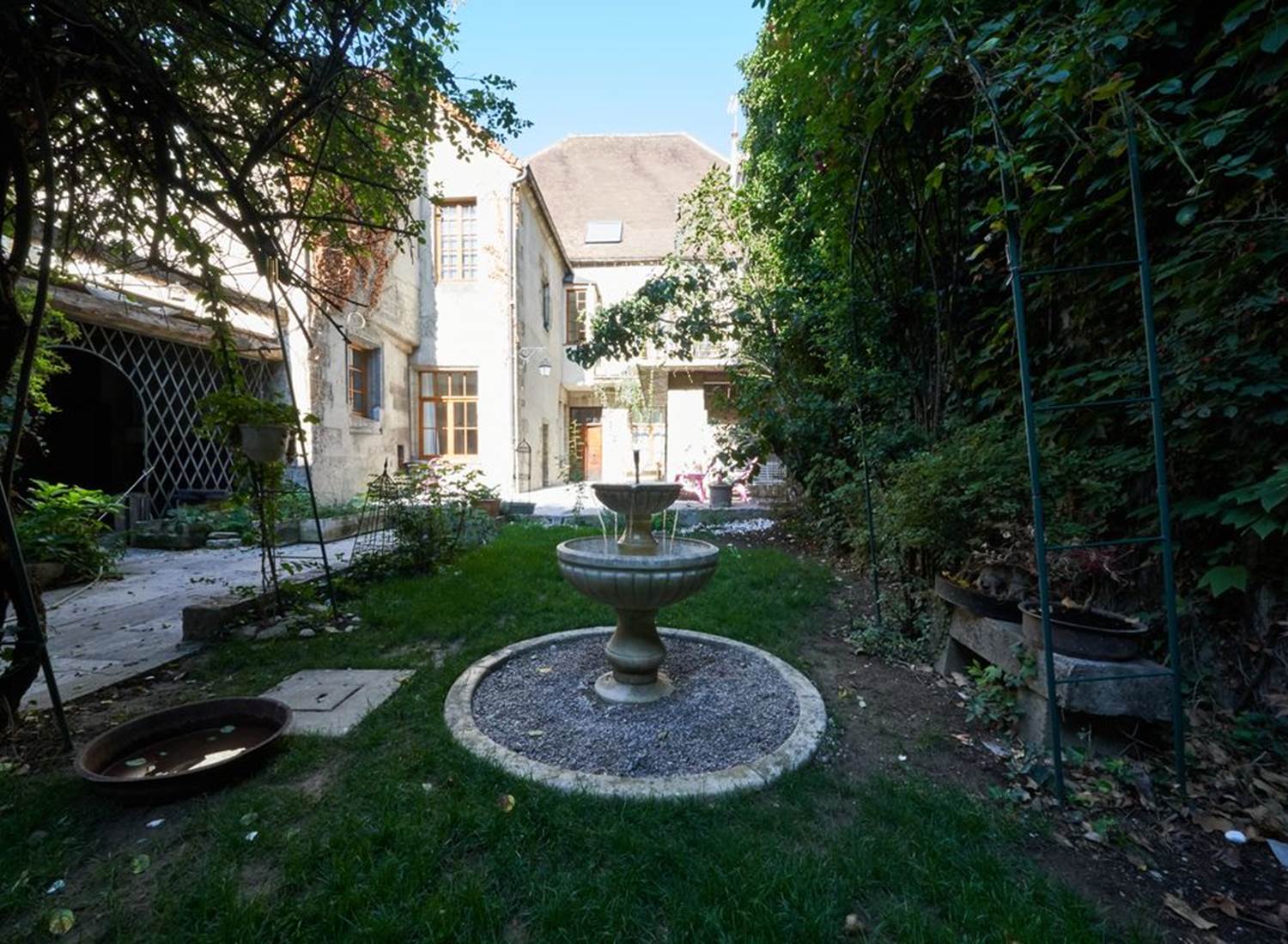 Cour intérieure du Clos Grimont