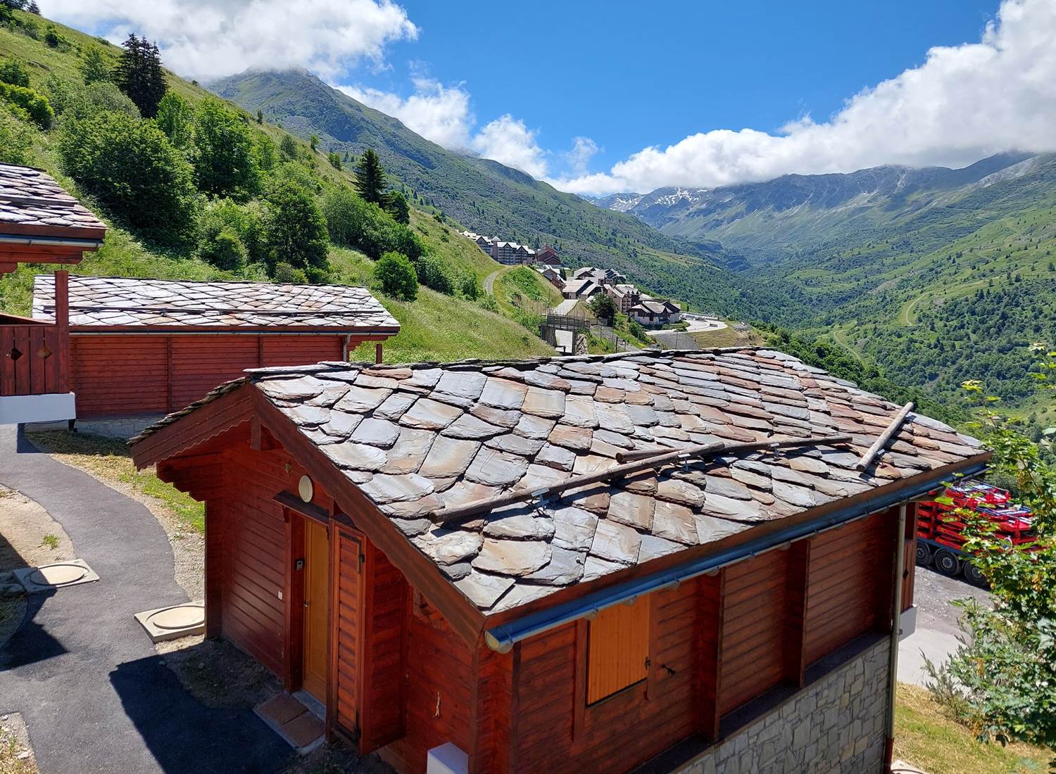 vue depuis notre balcon