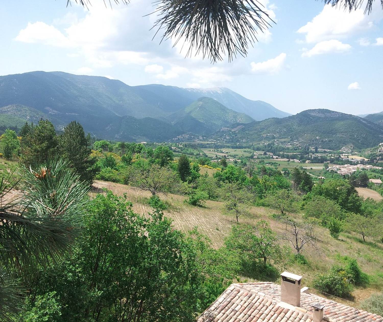 Le Deffends de Redon - vue panoramique - Montbrun-les-Bains - Mont-Ventoux