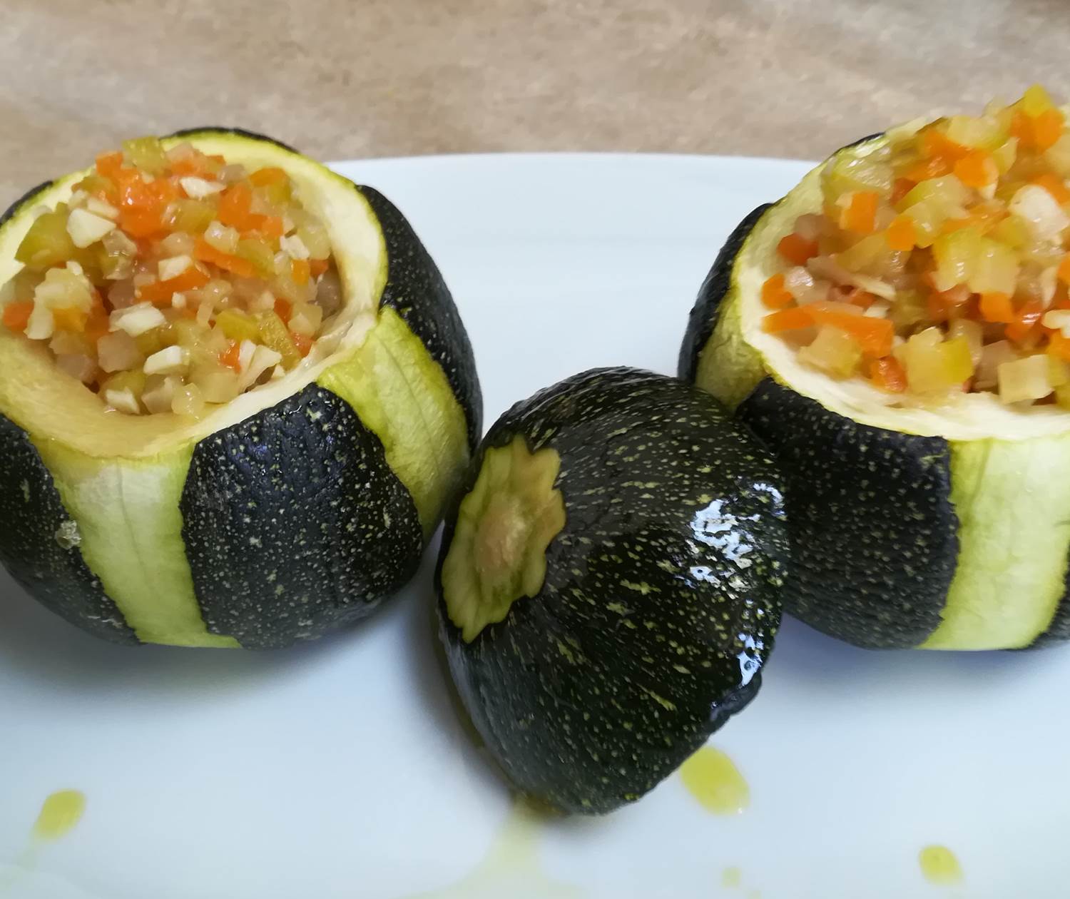 Kergroaz Maner Courgette farcie