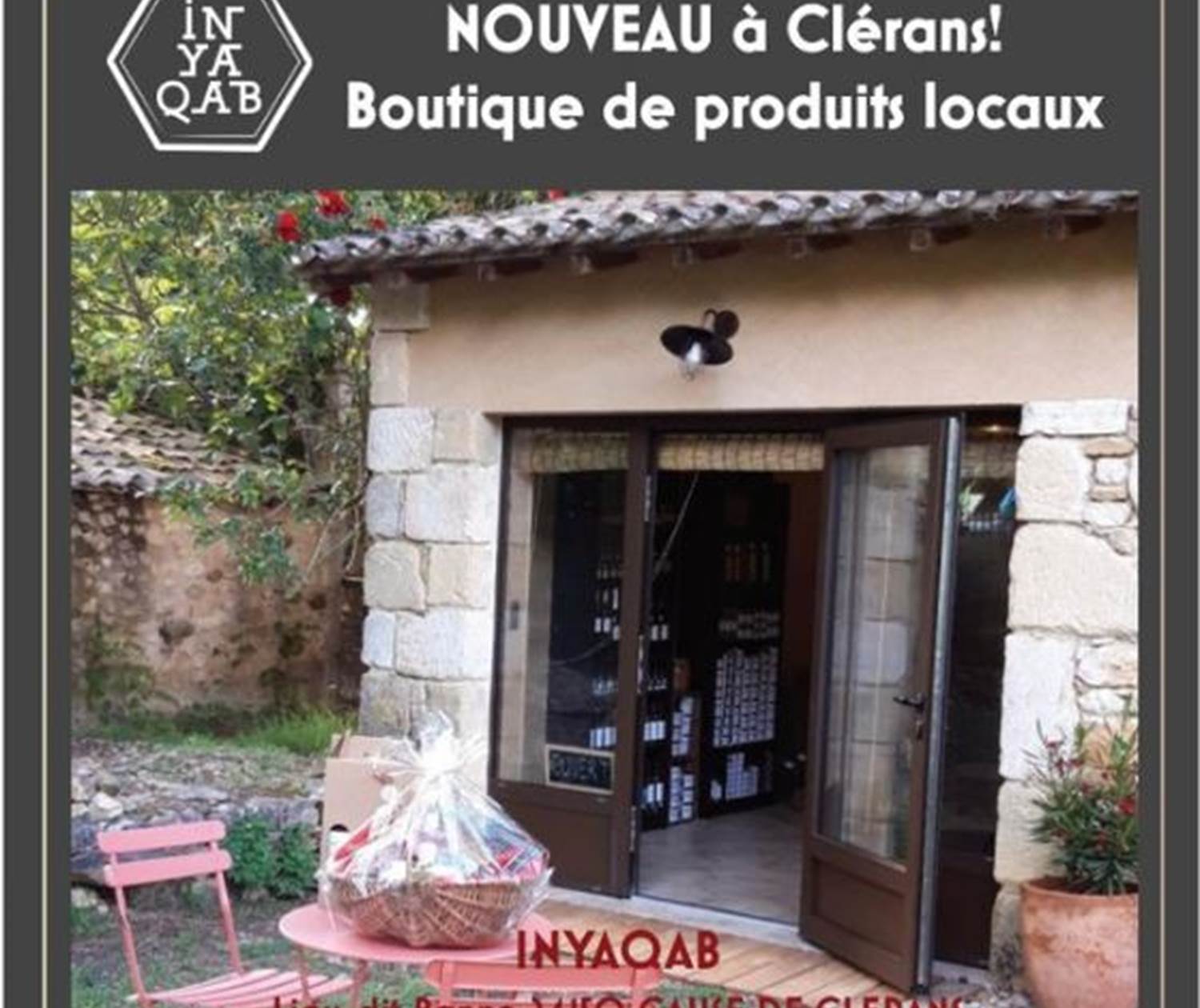 INYAQAB boutique produits locaux périgord dordogne bergerac