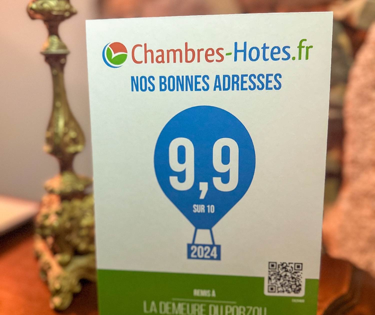 récompense cybevasion Demeure du Porzou