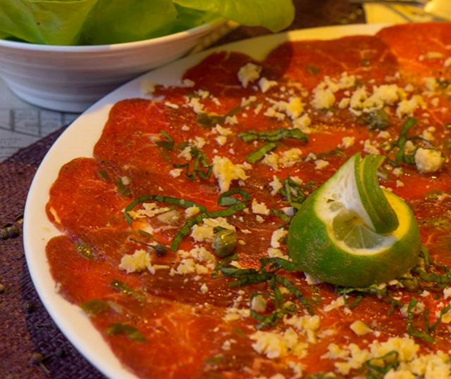 Carppaccio Zébu XXL Idylle Beach