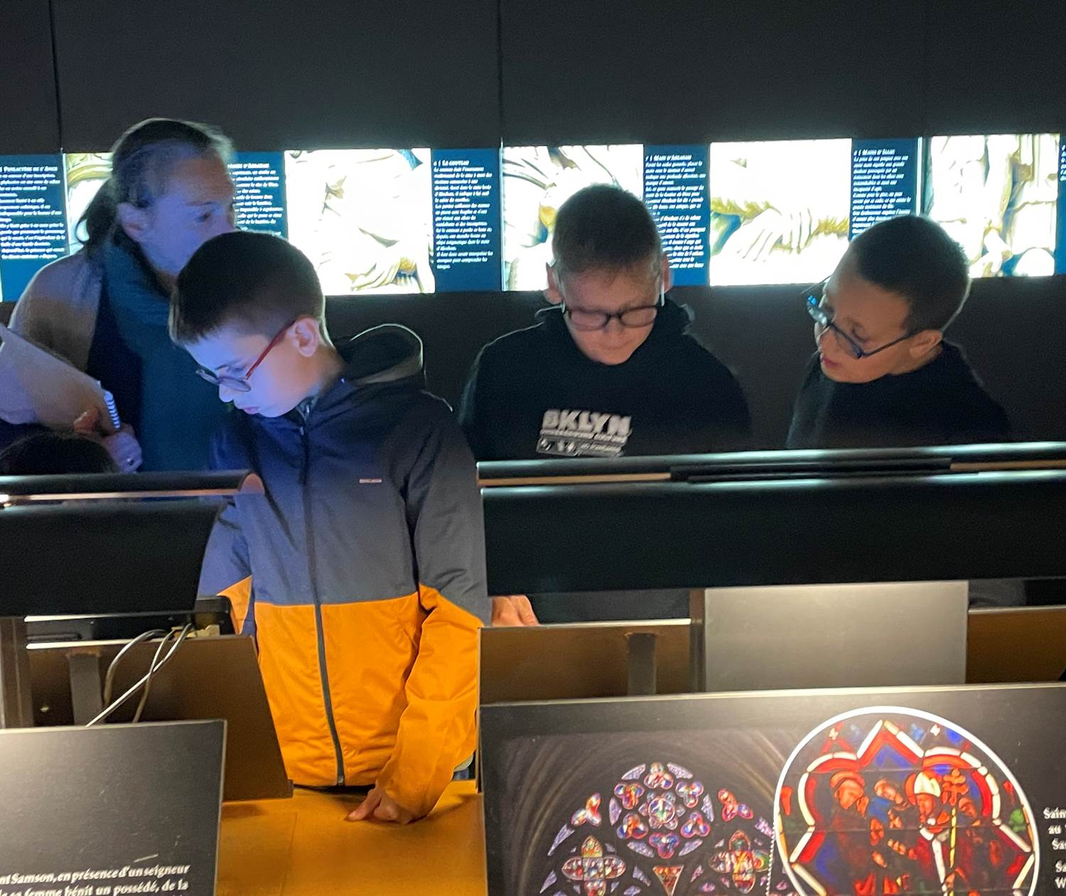 Etude dans la salle de l'image