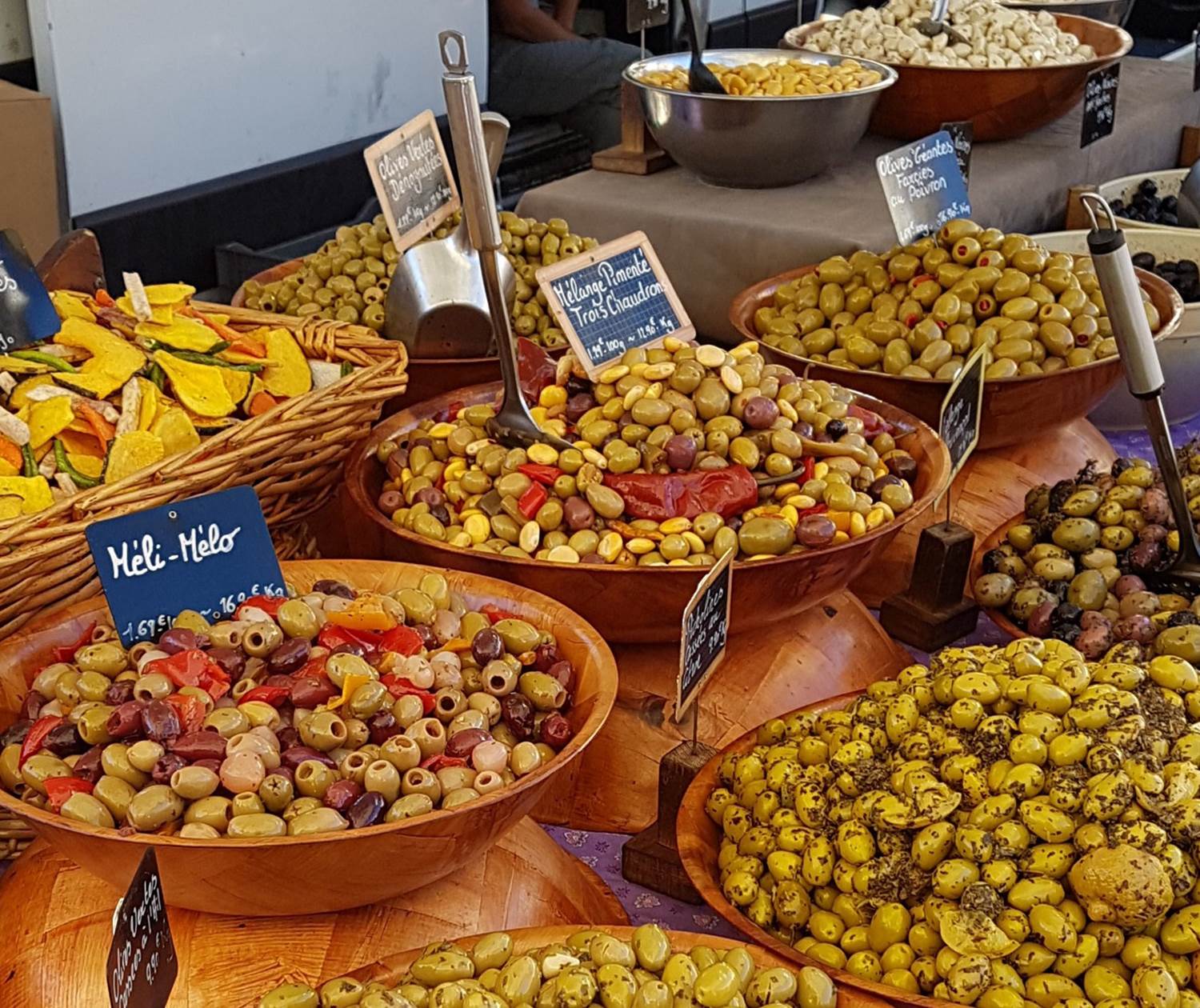 Marché aux olives