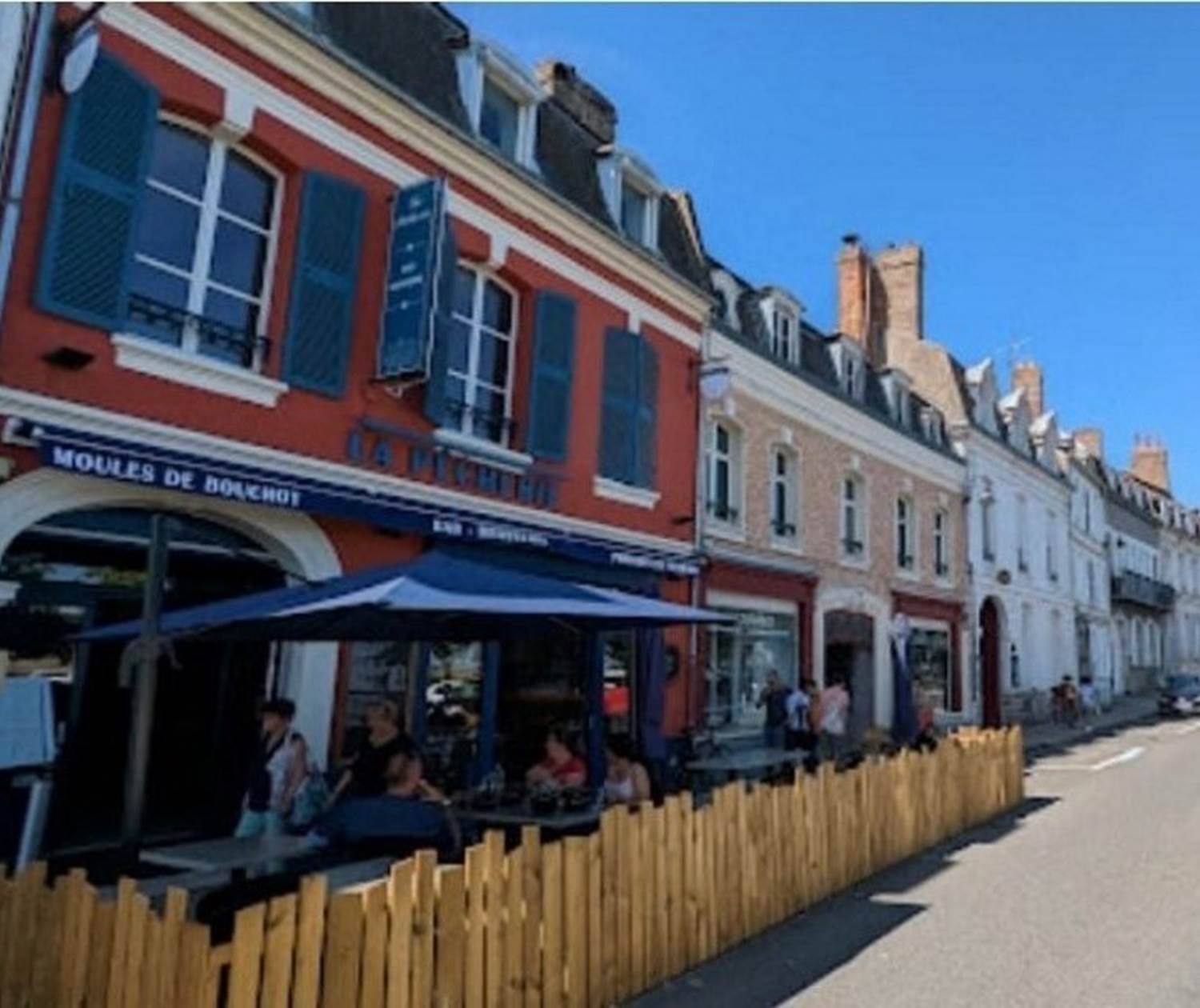 Restaurant La Pêcherie à Saint-Valéry-sur Somme.