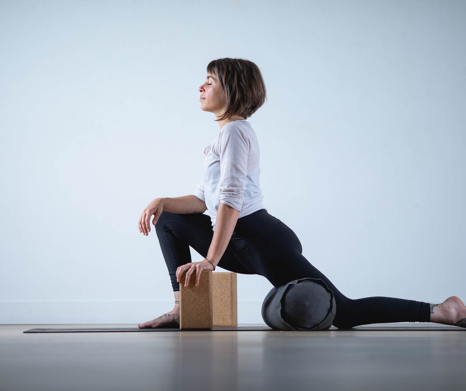 Yoga les pieds heureux