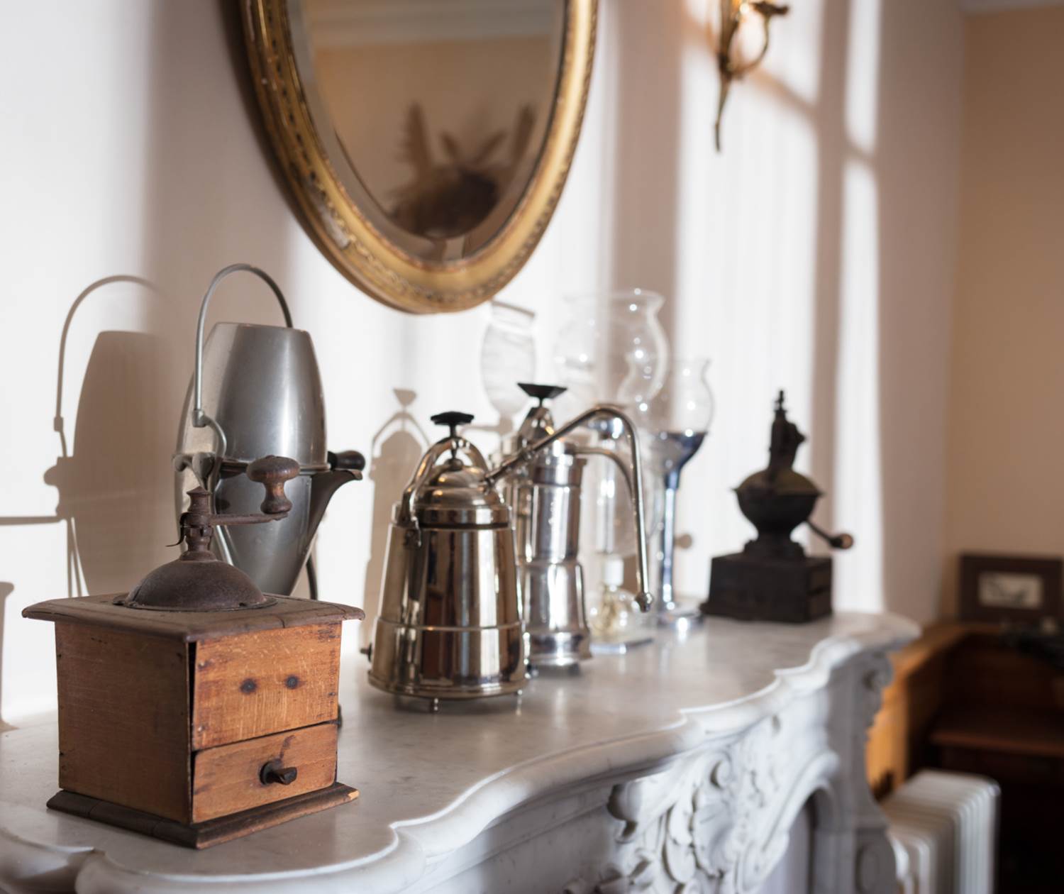 Petite collection de cafetières