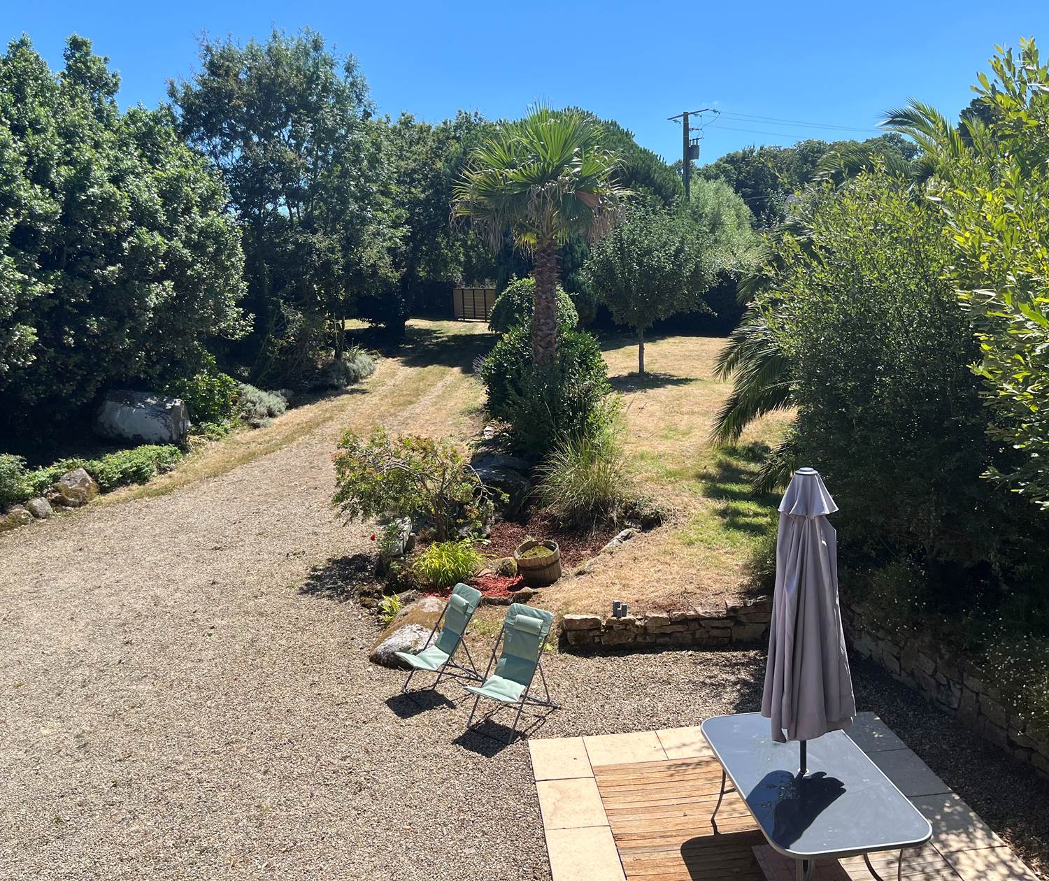 La terrasse privative