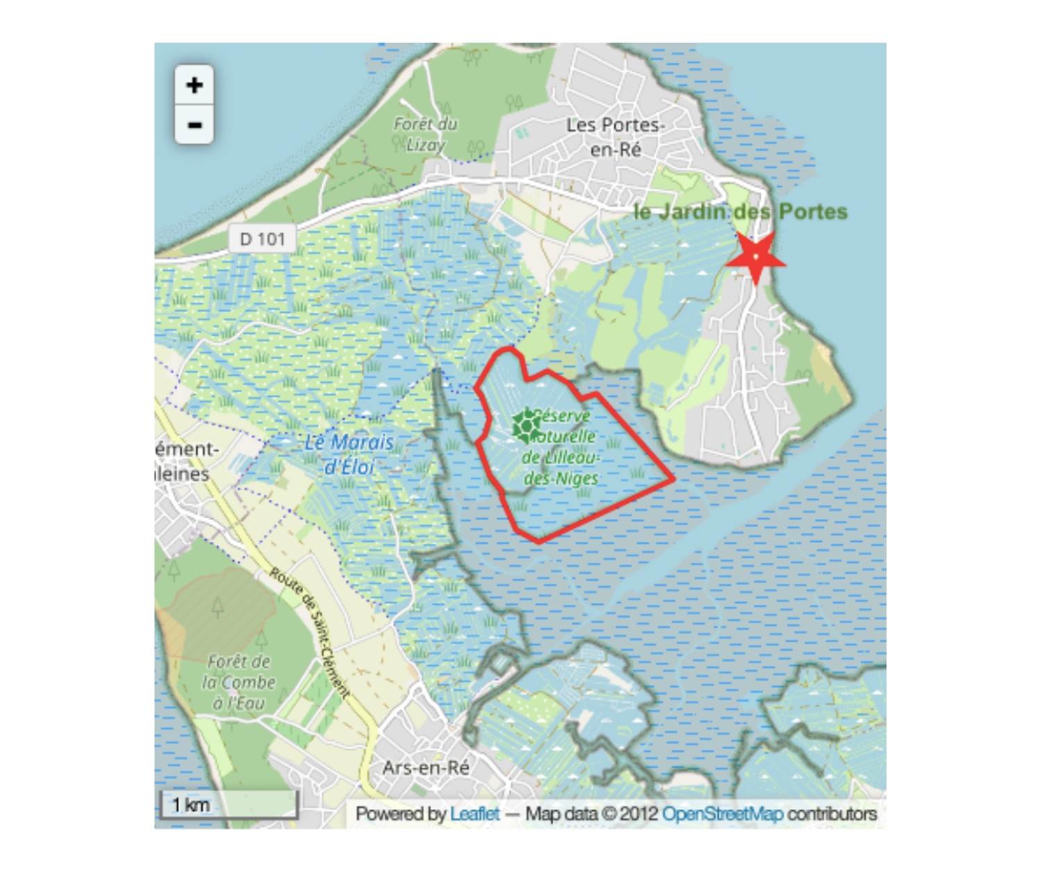 La réserve naturelle Lilleau des Niges