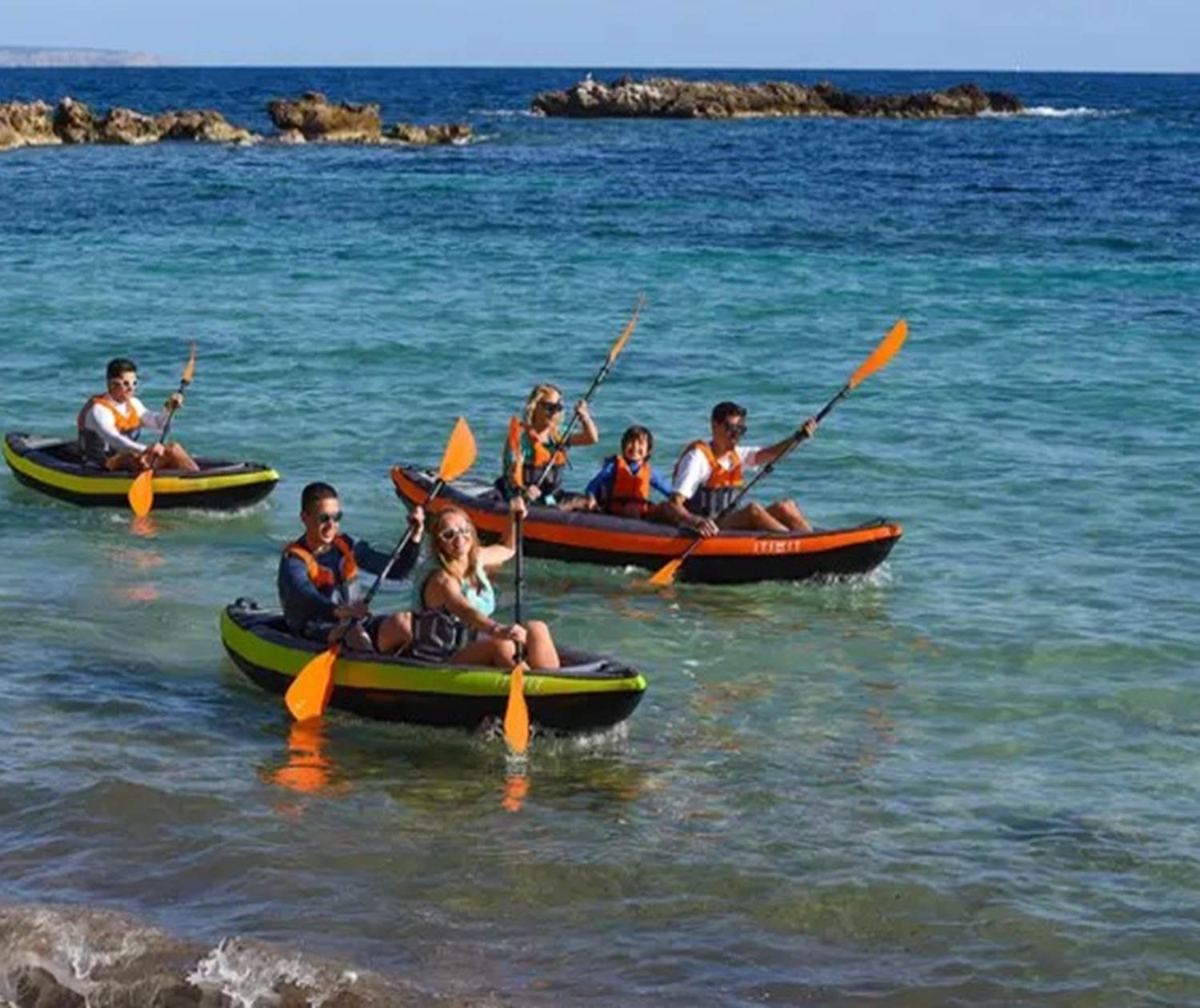 kayak 3-4 places Villa Charles Ashton