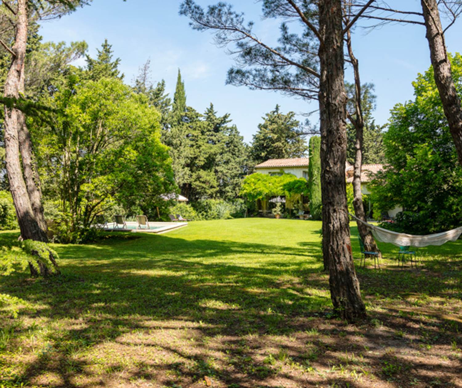 Détente dans le Parc de la Villa Oustal