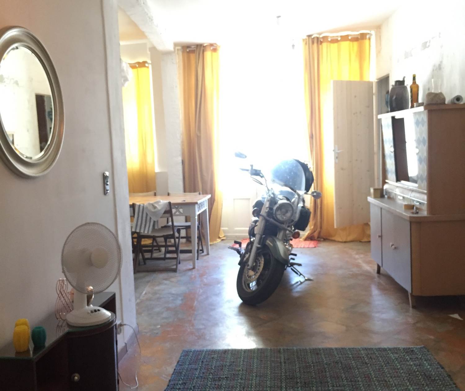 Dormez avec votre moto !