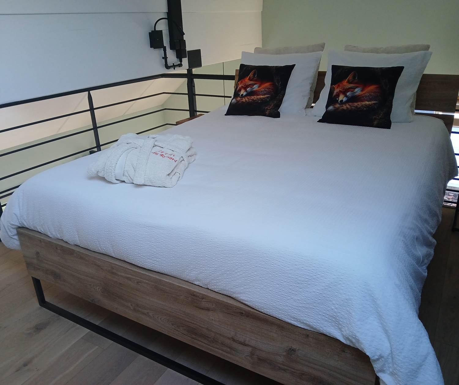 chambre principale loft du renard