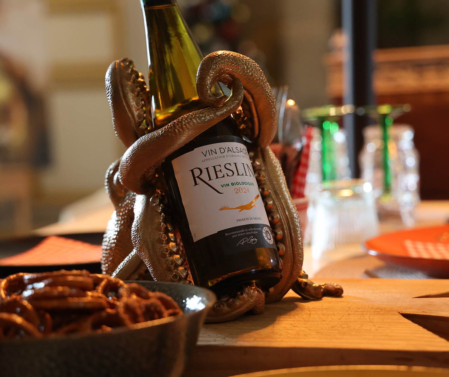 La Table Alsacienne pour nos hôtes au Château de Saint-Chamarand