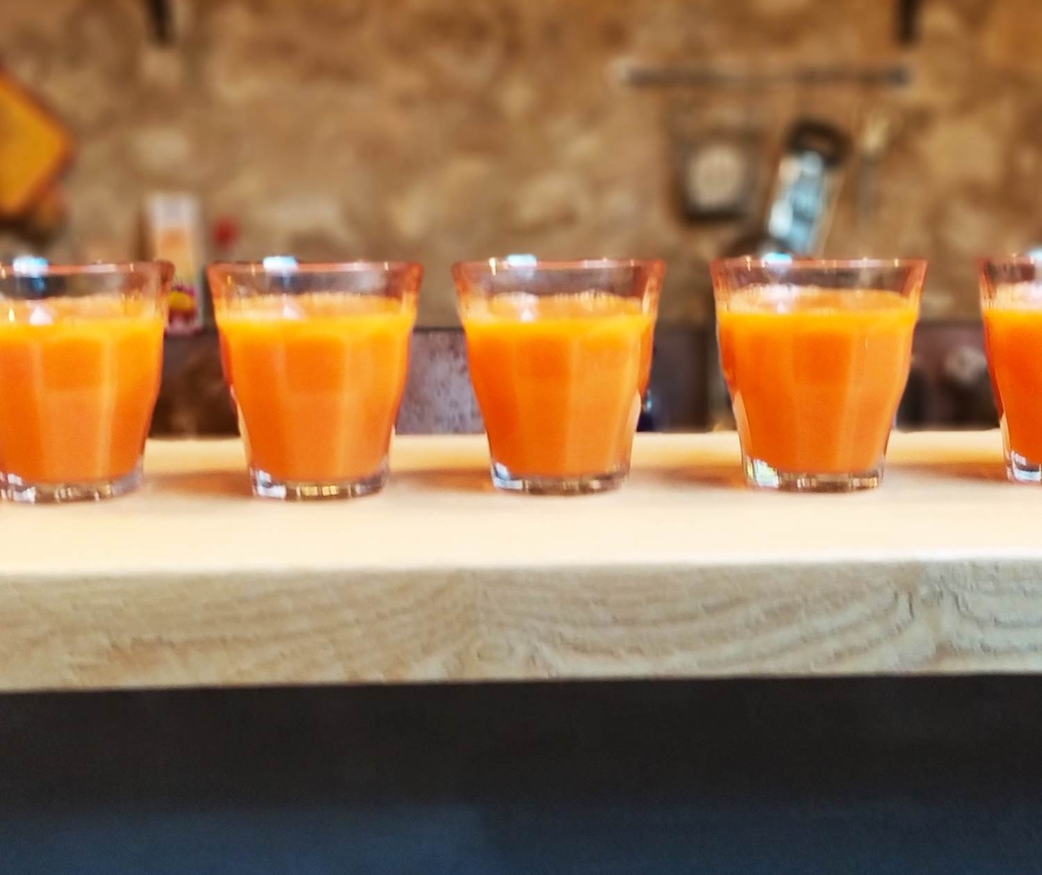 Des jus de fruits et légumes à l'extracteur chaque matin