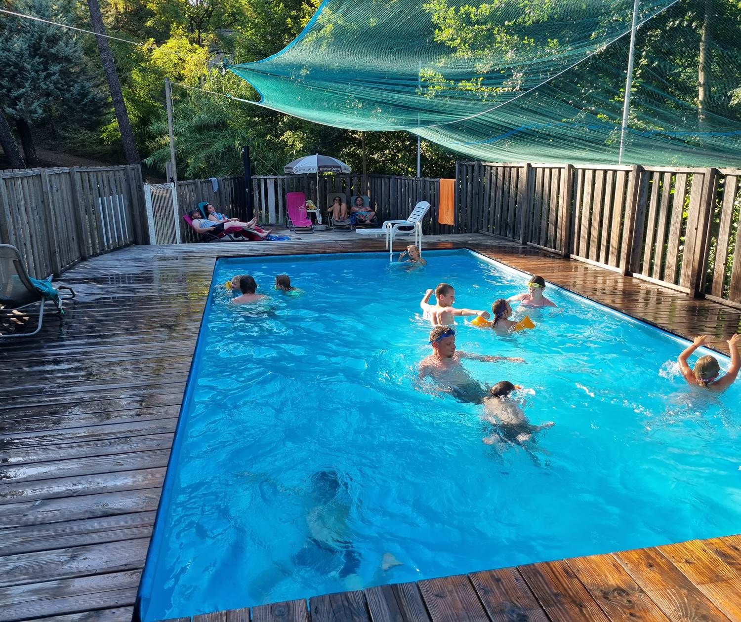 Piscine au Camping L'Orée Des Cévennes
