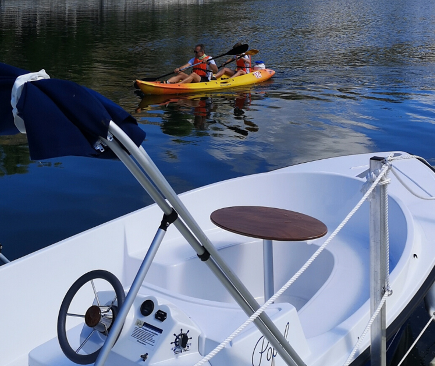 Bateau sans permis - les Capitaineries de Namur