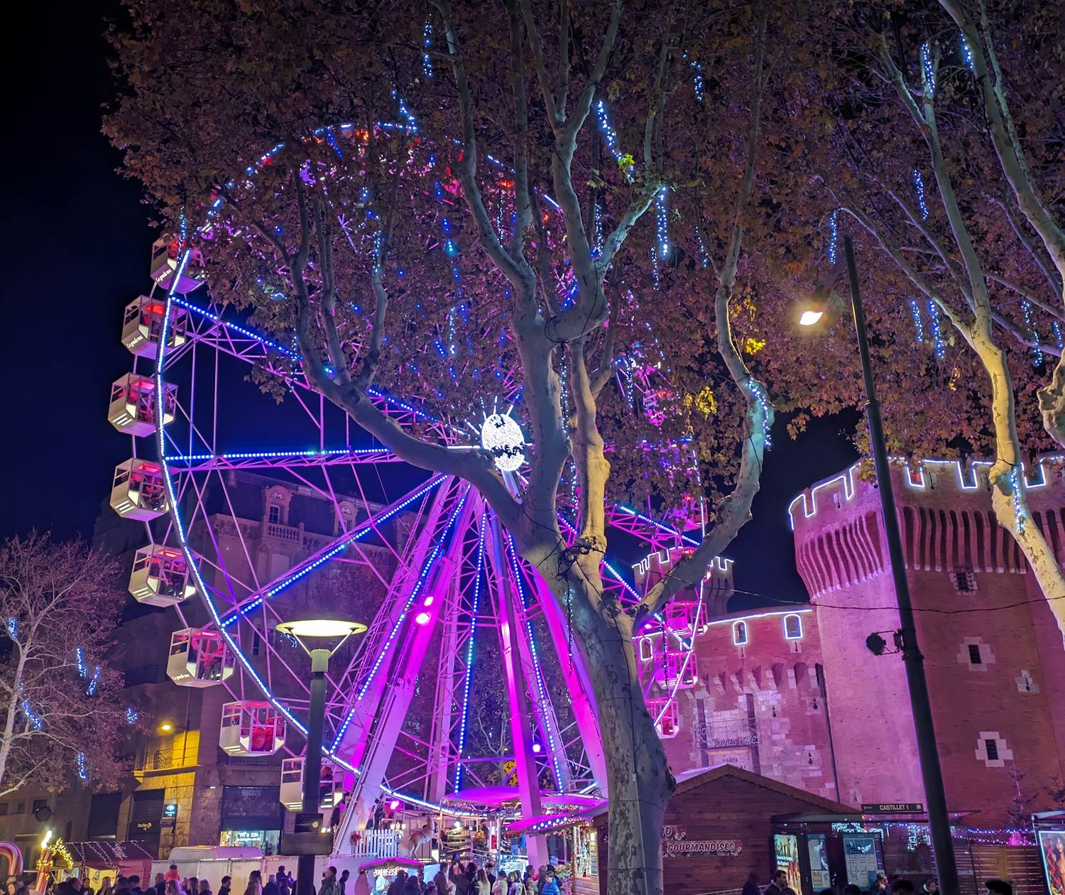 La grande roue de Noël