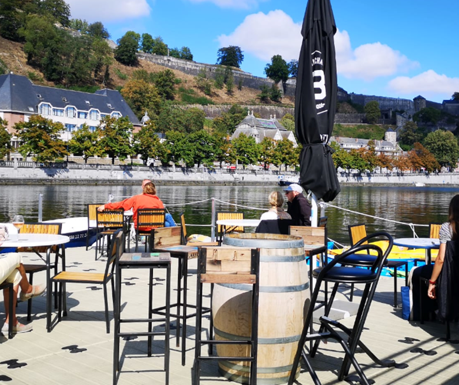 Terrasse - Les Capitaineries de Namur