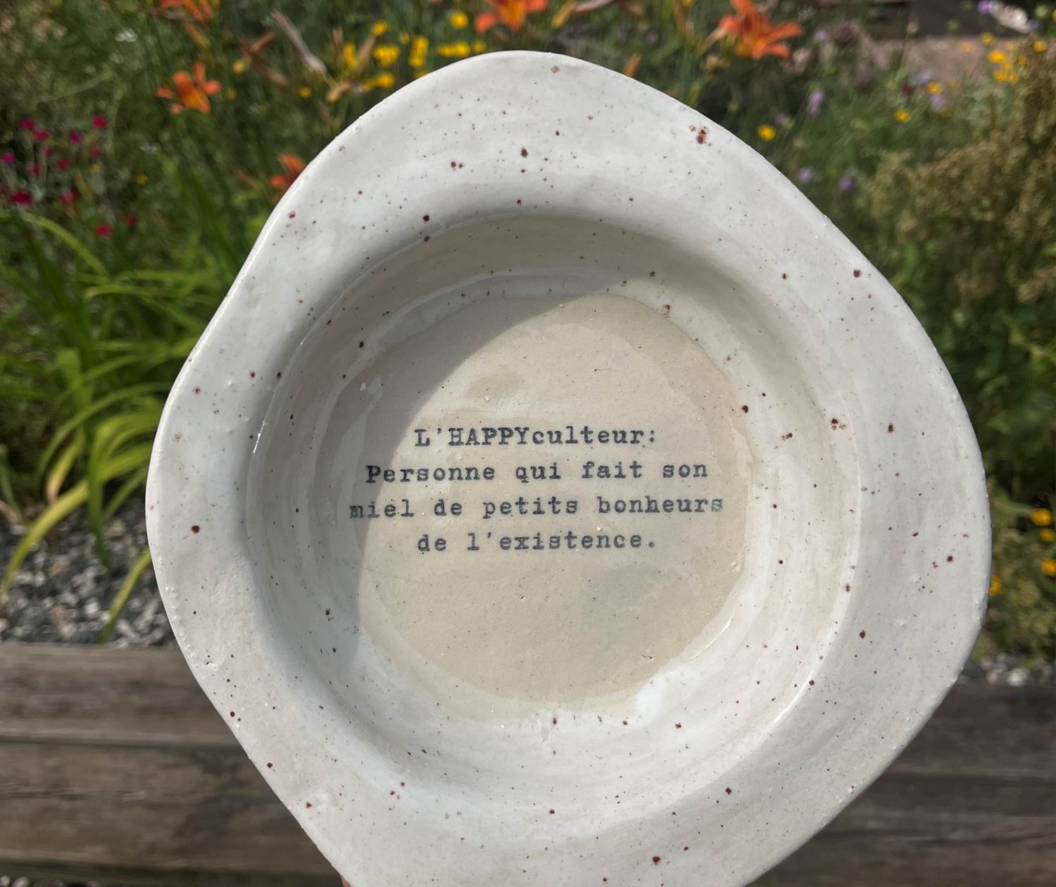 Week-end céramique - assiette décorée/peinte à la main