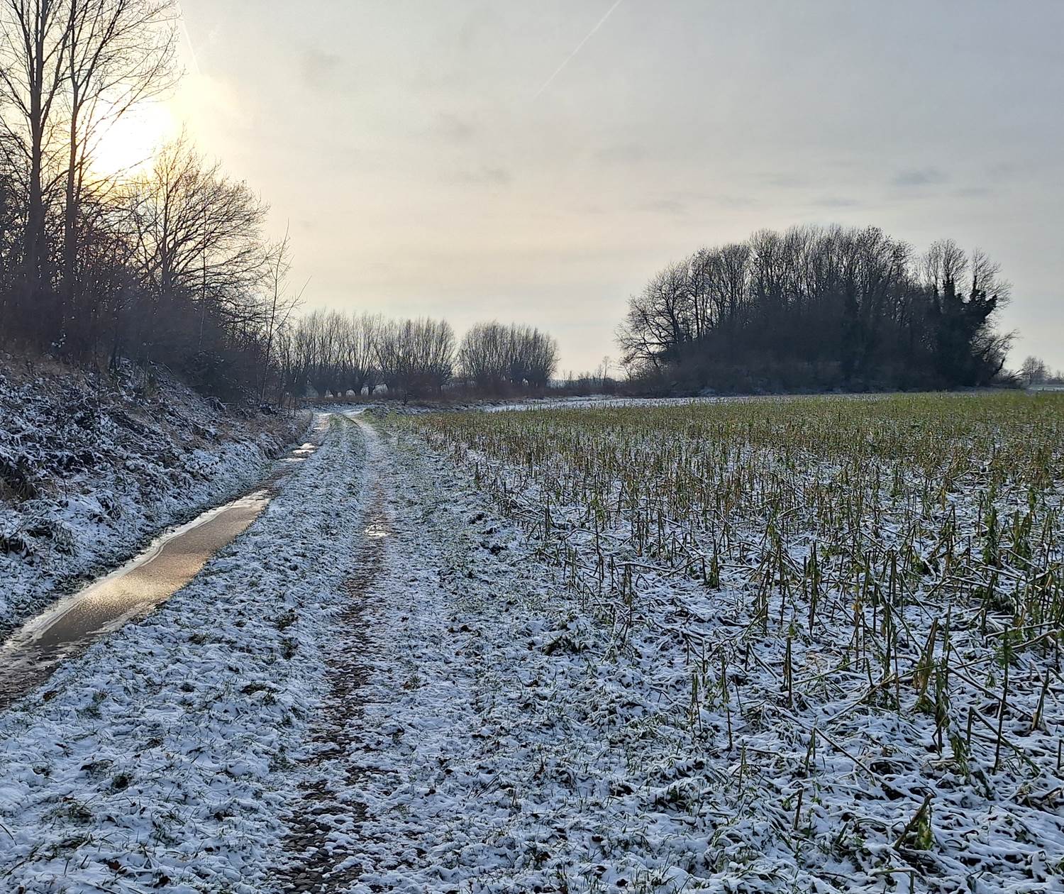 Sur le sentier du Grand pont