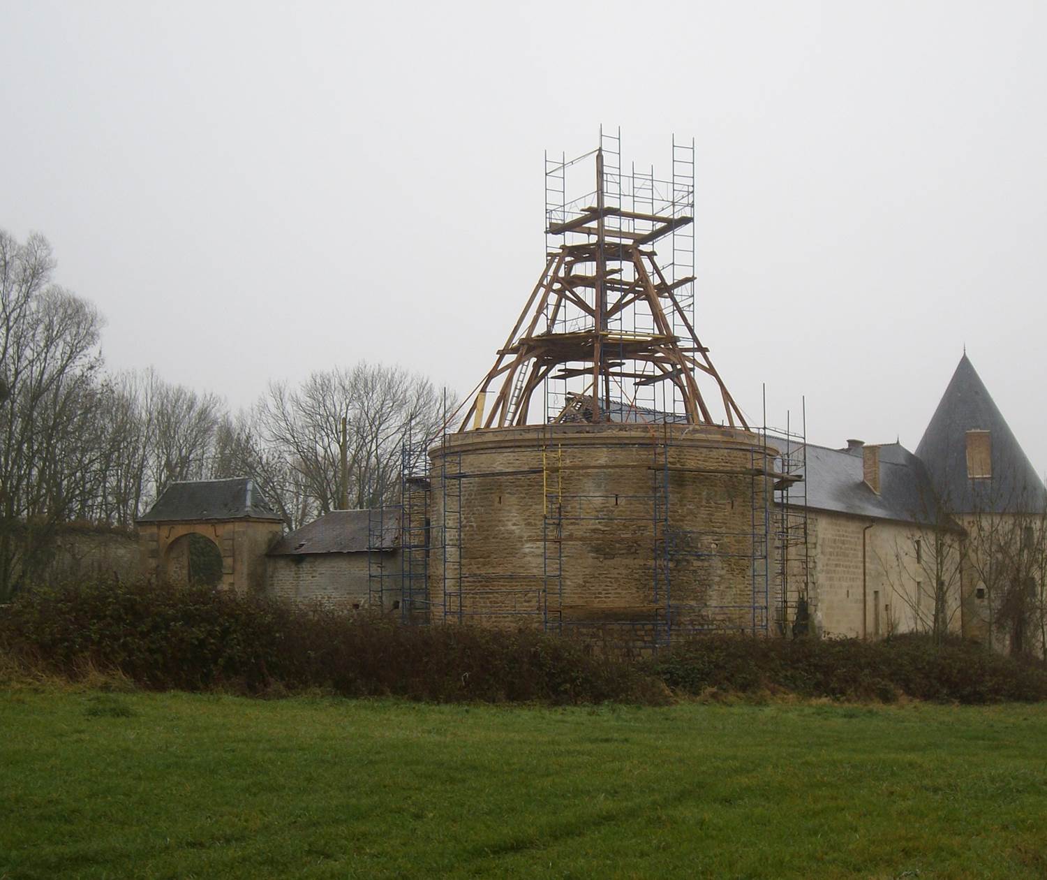 chateau charbogne hiver 2009