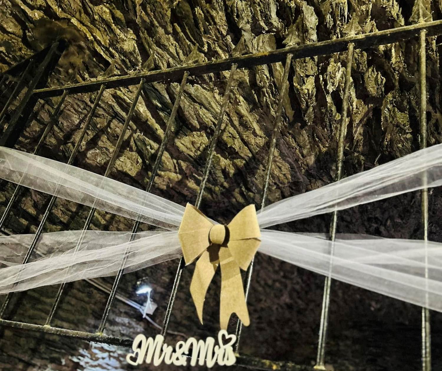 décoration ruban au château féodal de la roche-en-ardenne