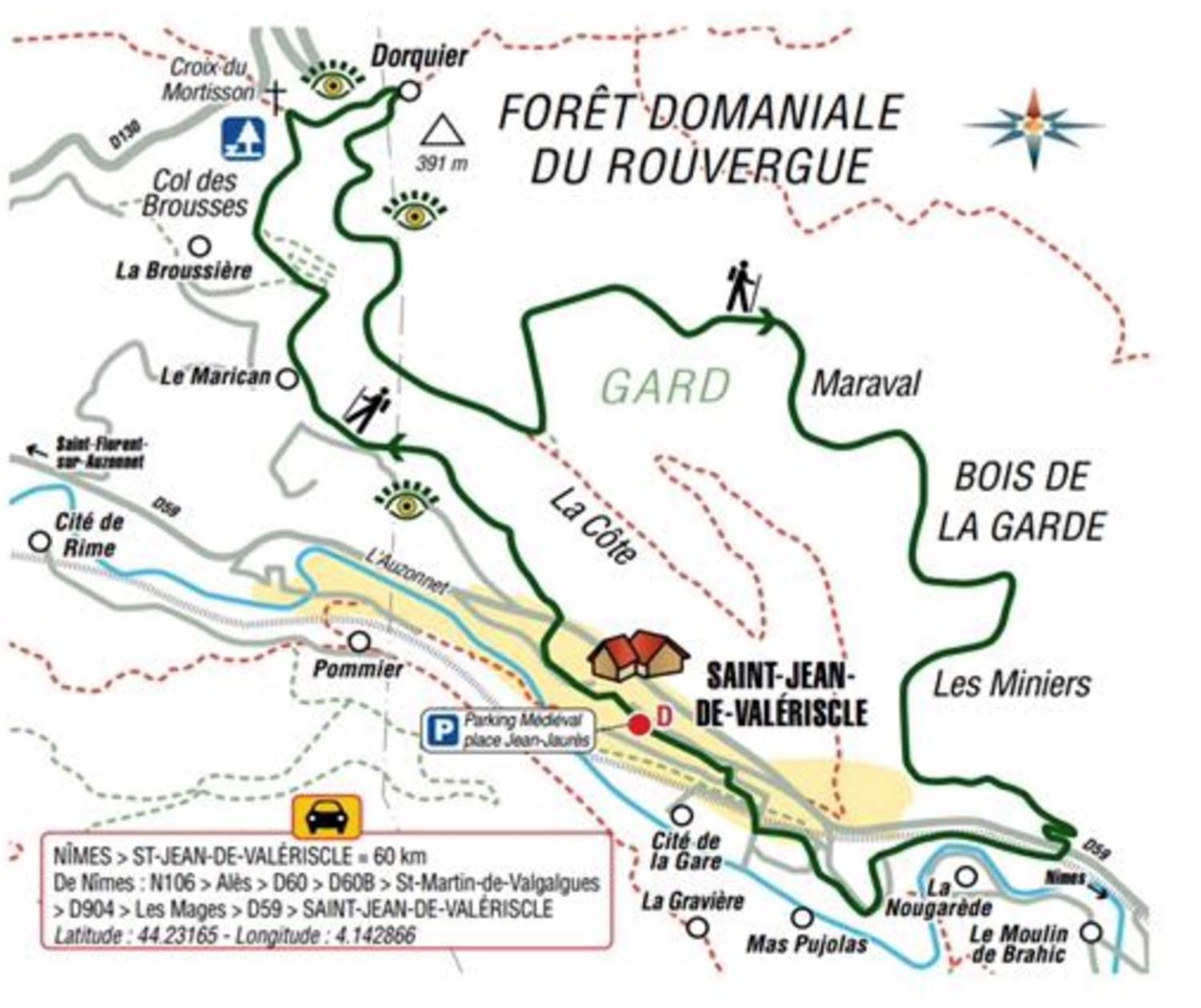 Randonnées depuis le camping