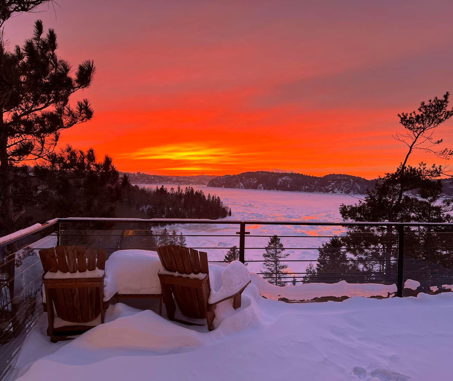 Magnifique coucher de soleil