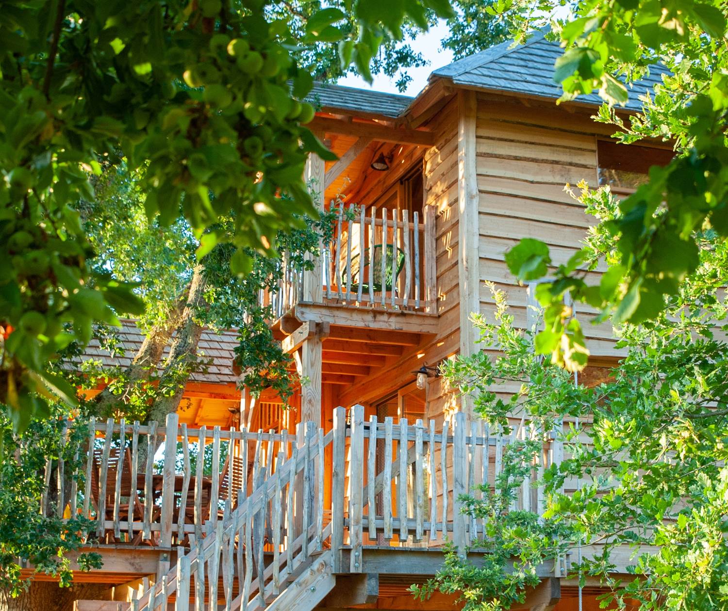 la grande cabane INYAQAB Dordogne Périgord