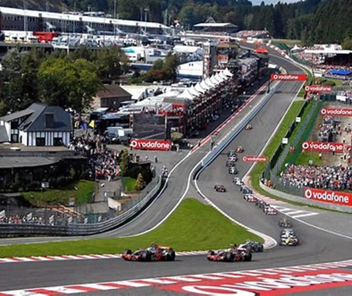 Le circuit de Spa Francorchamps