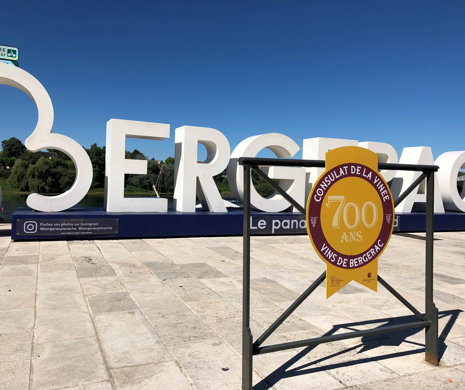 Quai de Bergerac sur la Dordogne
