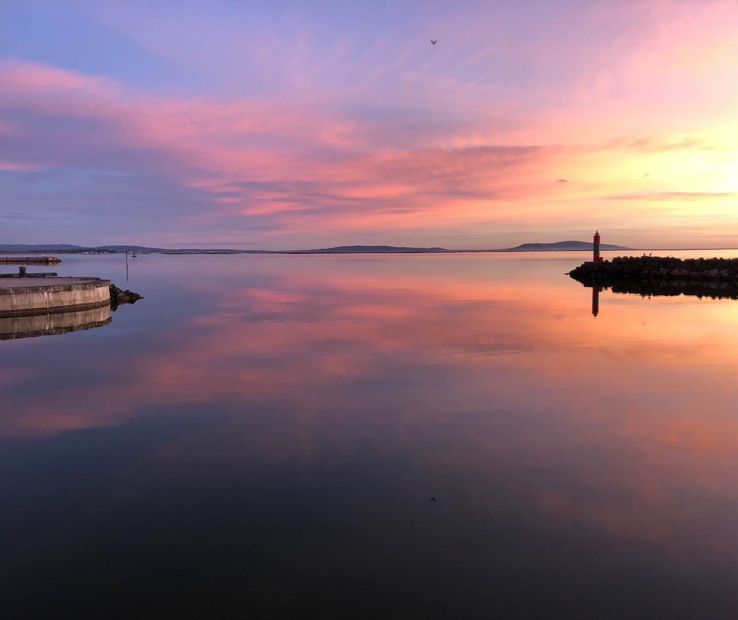 Sete from Marseillan Port