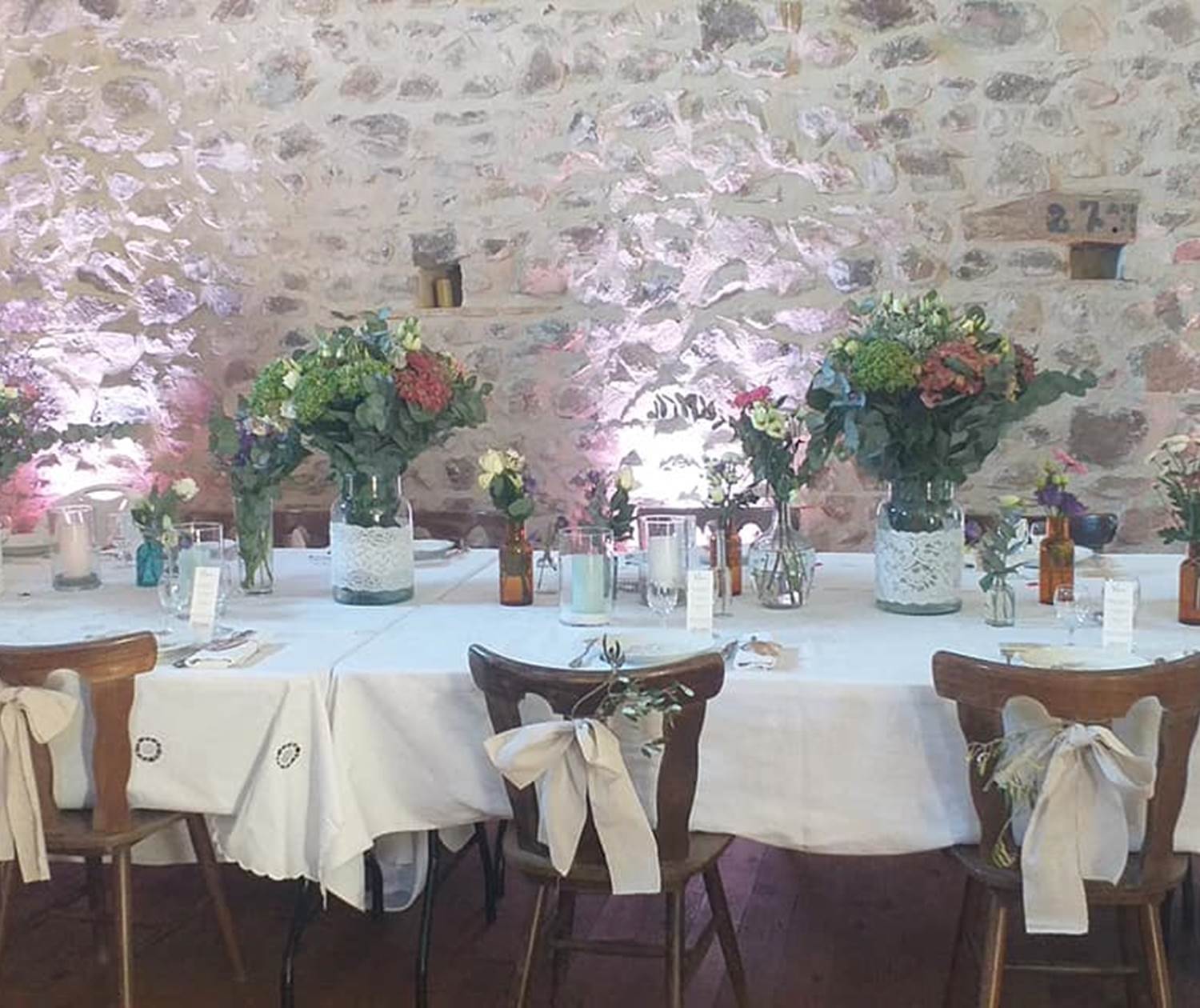 Le temps s'arrête le temps d'un mariage.