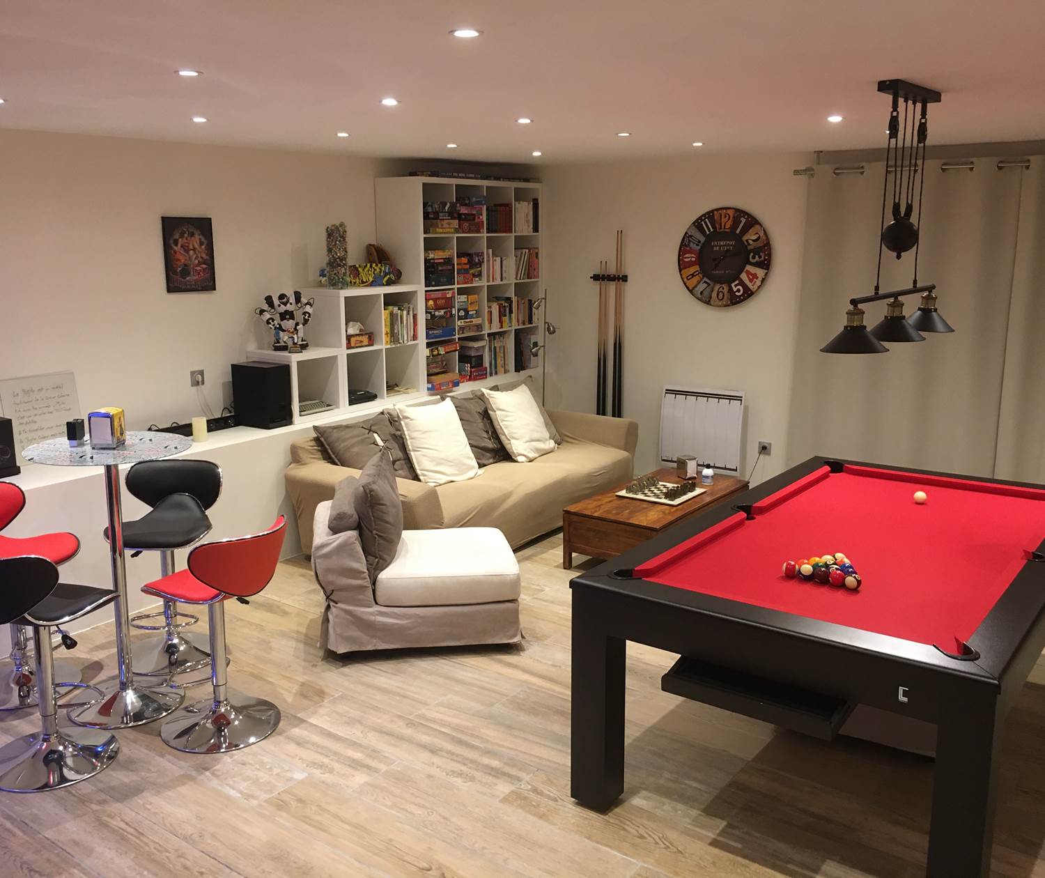 Poker, billard, jeux