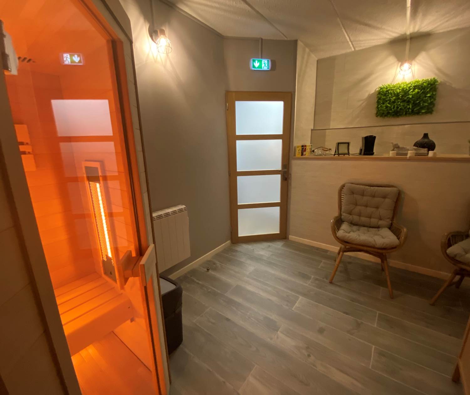 Espace sauna