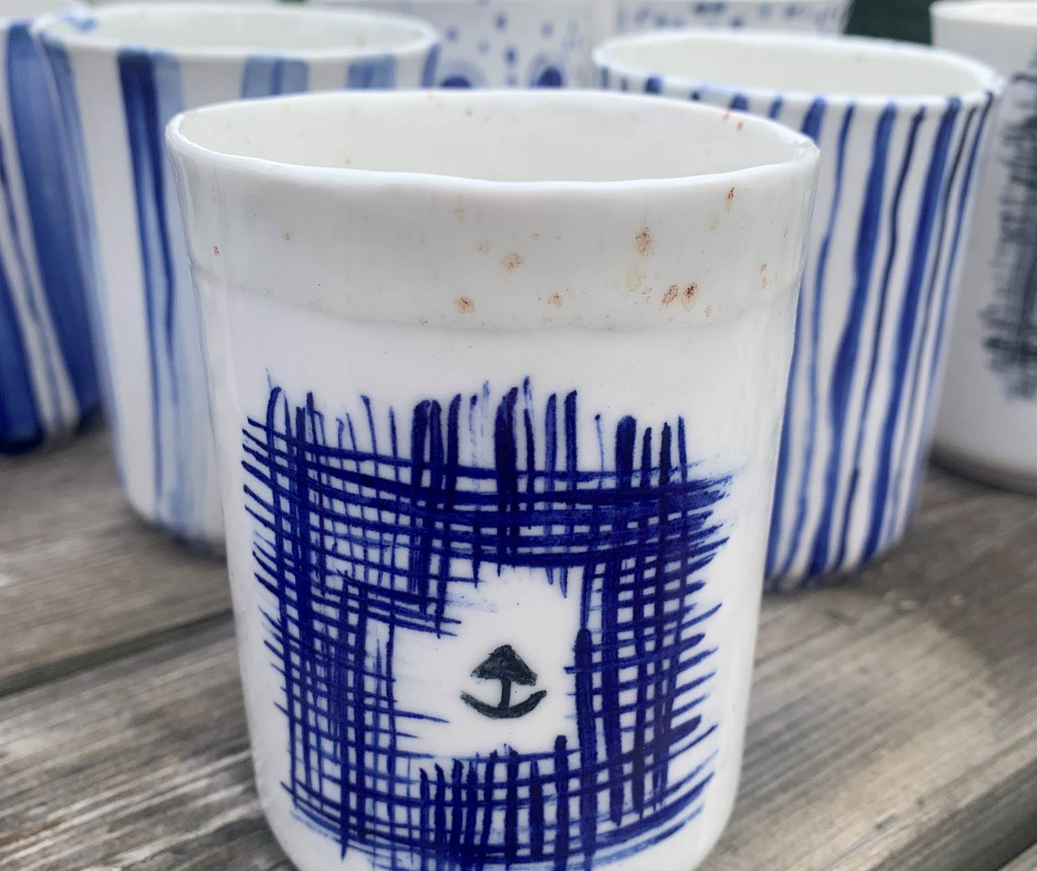 Week-end céramique - tasse/mug peint à la main