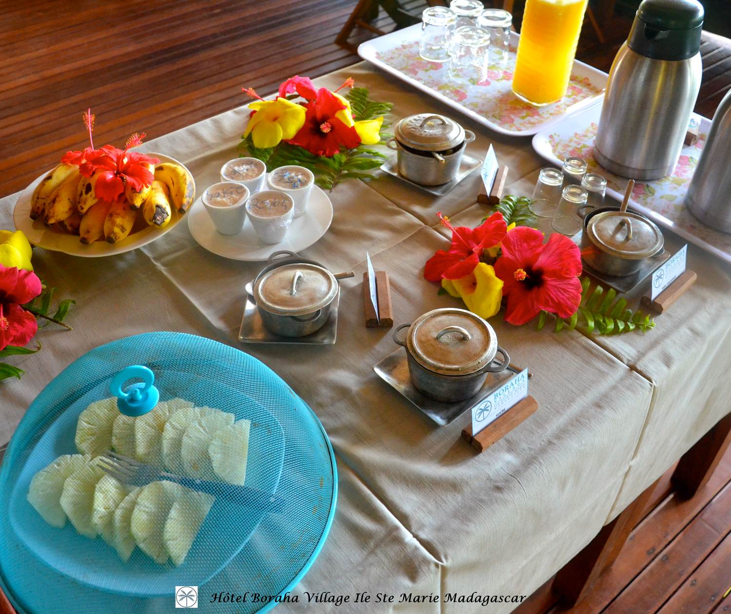 Petit Déjeuner Boraha Village Ile Ste Marie Madagascar 02