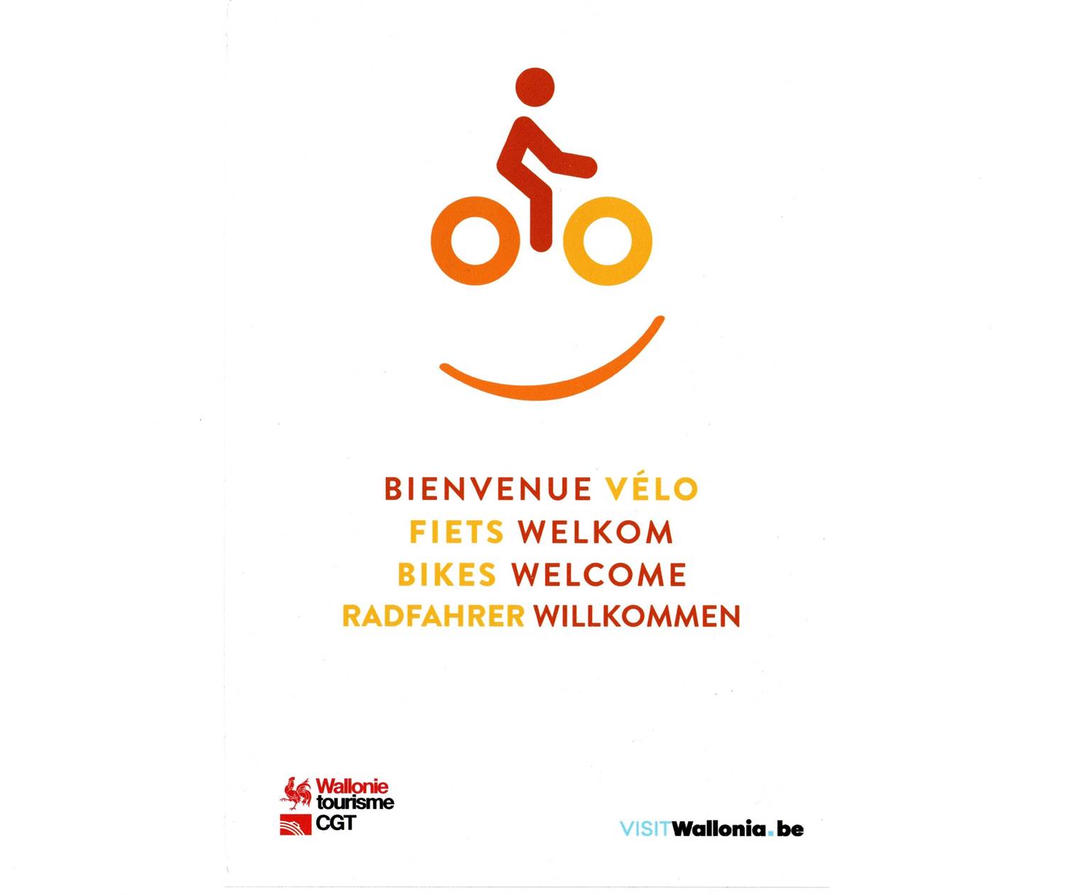 Bienvenue Vélo - Fiets Welkom - Bikes Welcome